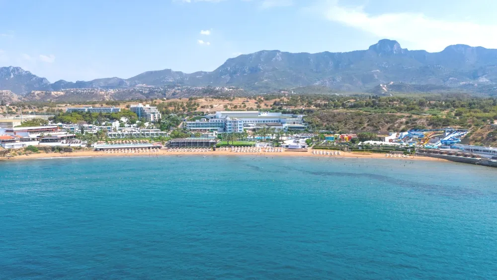 More than half a century after Turkey invaded Cyprus, the Turkish army continues to occupy one-third of the island. Kyrenia in Turkish-occupied Cyprus; February 12, 2025.