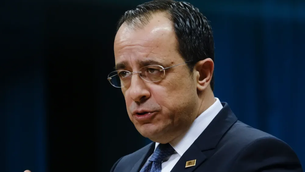 Cypriot President Nikos Christodoulides, shown in a file photo, is preparing for an official visit to Kazakhstan.  Shutterstock