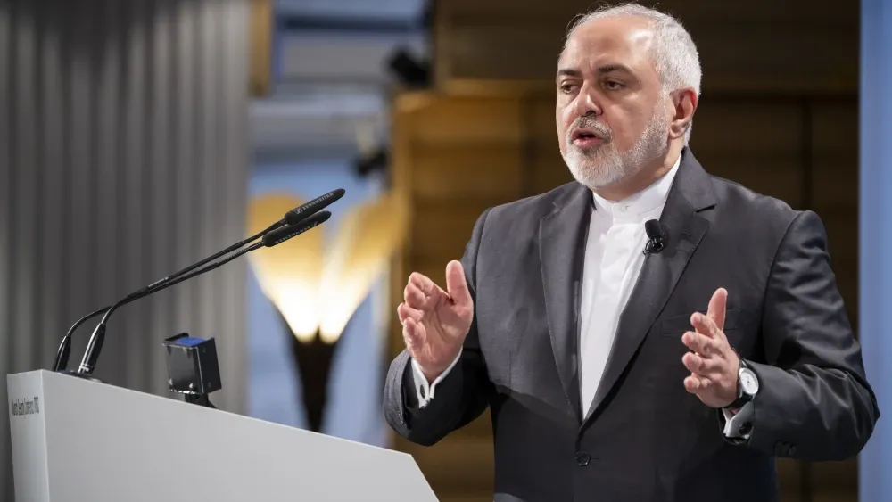 Mohammad Javad Zarif, Iran’s former foreign minister, in a 2019 file photo.  Balk /MSC, CC BY 3.0 DE, via Wikimedia Commons