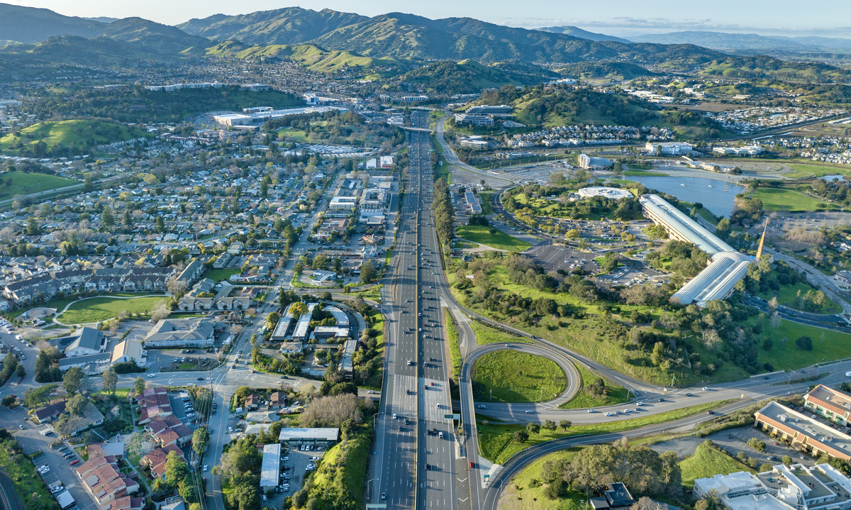 Aerial photo of San Rafael