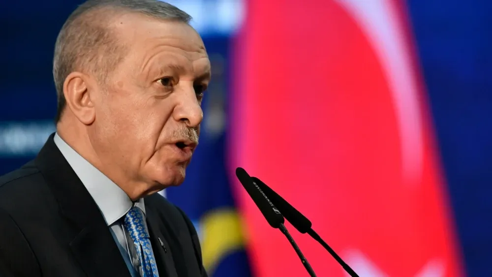 Turkish President Recep Tayyip Erdoğan in an October 2025 photo.  Shutterstock