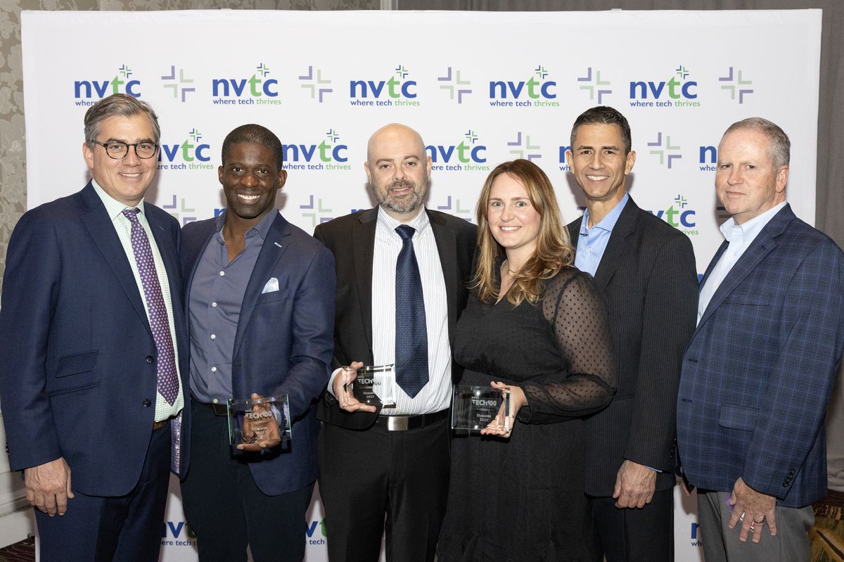 Group at NVTC Tech100 Awards