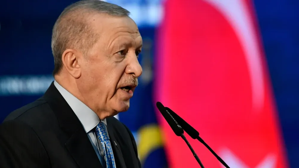 Turkish President Recep Tayyip Erdoğan, above, allowed Behnam Shahriyari, a notorious general in Iran’s Islamic Revolutionary Guard Corps’ Quds Force, to spend a considerable amount of time in Turkey,...