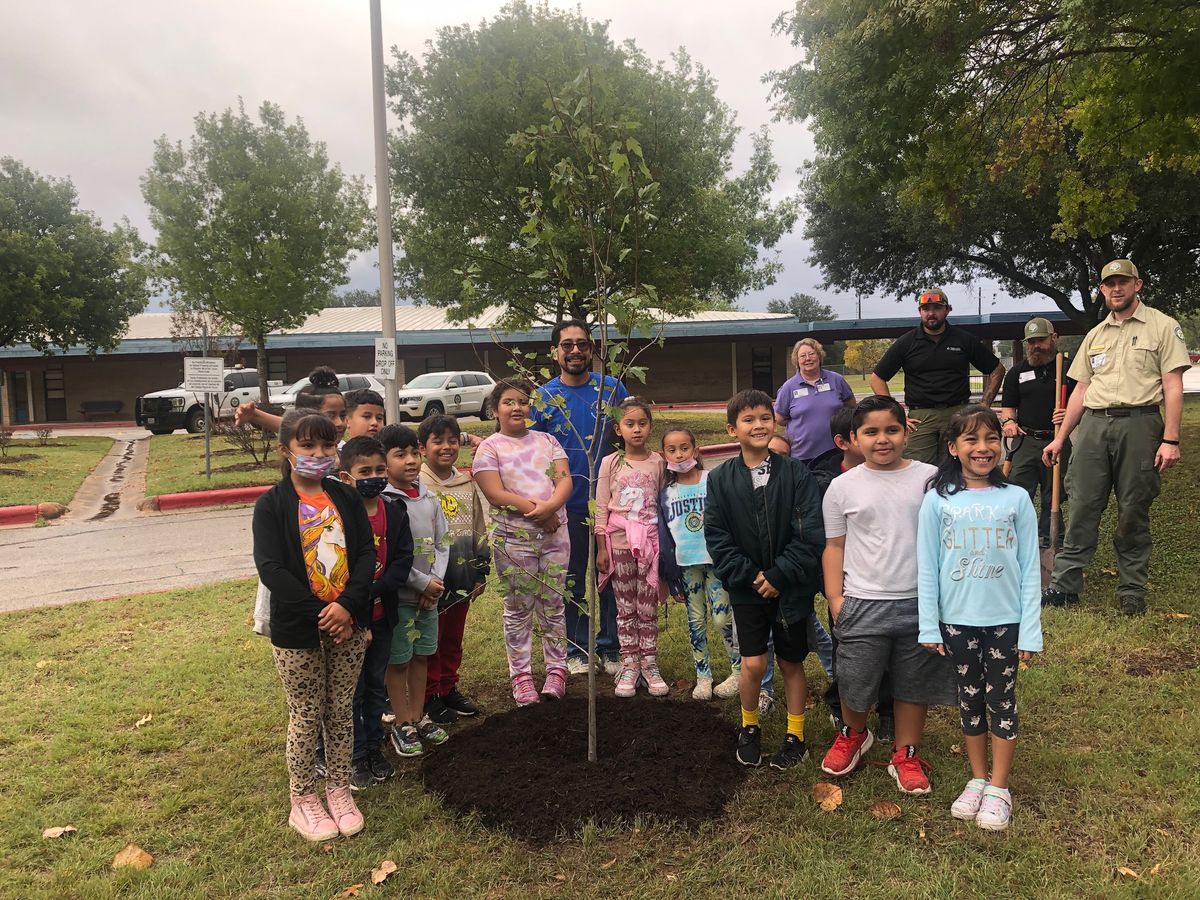 Texas Arbor Day at Palm ES 2022