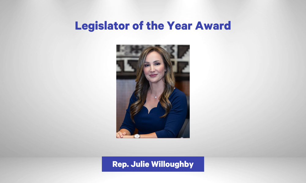 Legislator of the Year winner Rep Julie Willoughby