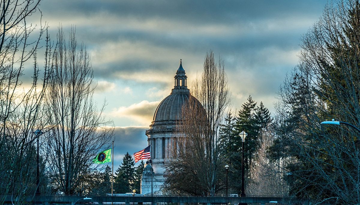 Capitol sunset