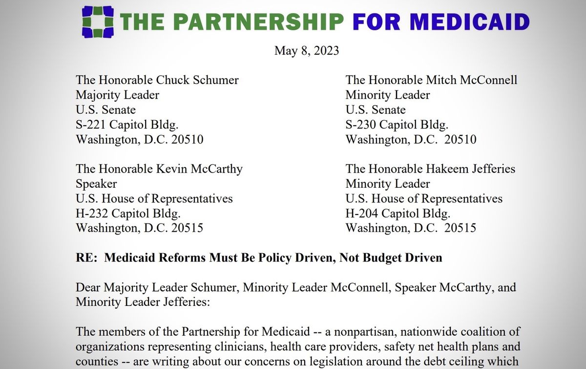 Medicaid partnership