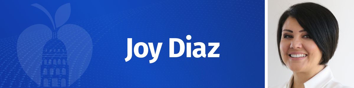 Joy Diaz banner