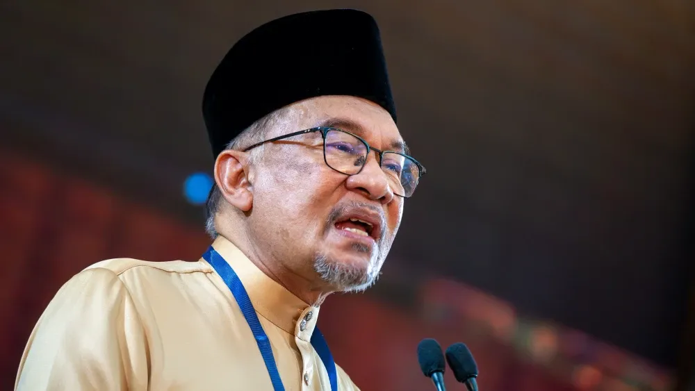Malaysian Prime Minister Anwar Ibrahim in 2024. Shutterstock