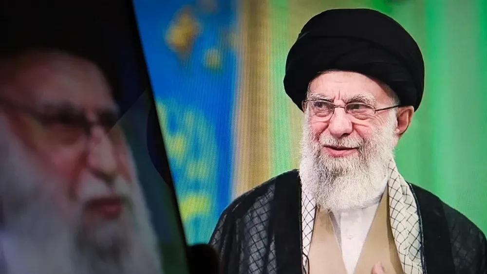 Iran's Supreme Leader Ali Khamenei during a televised speech in September 2025.  Shutterstock