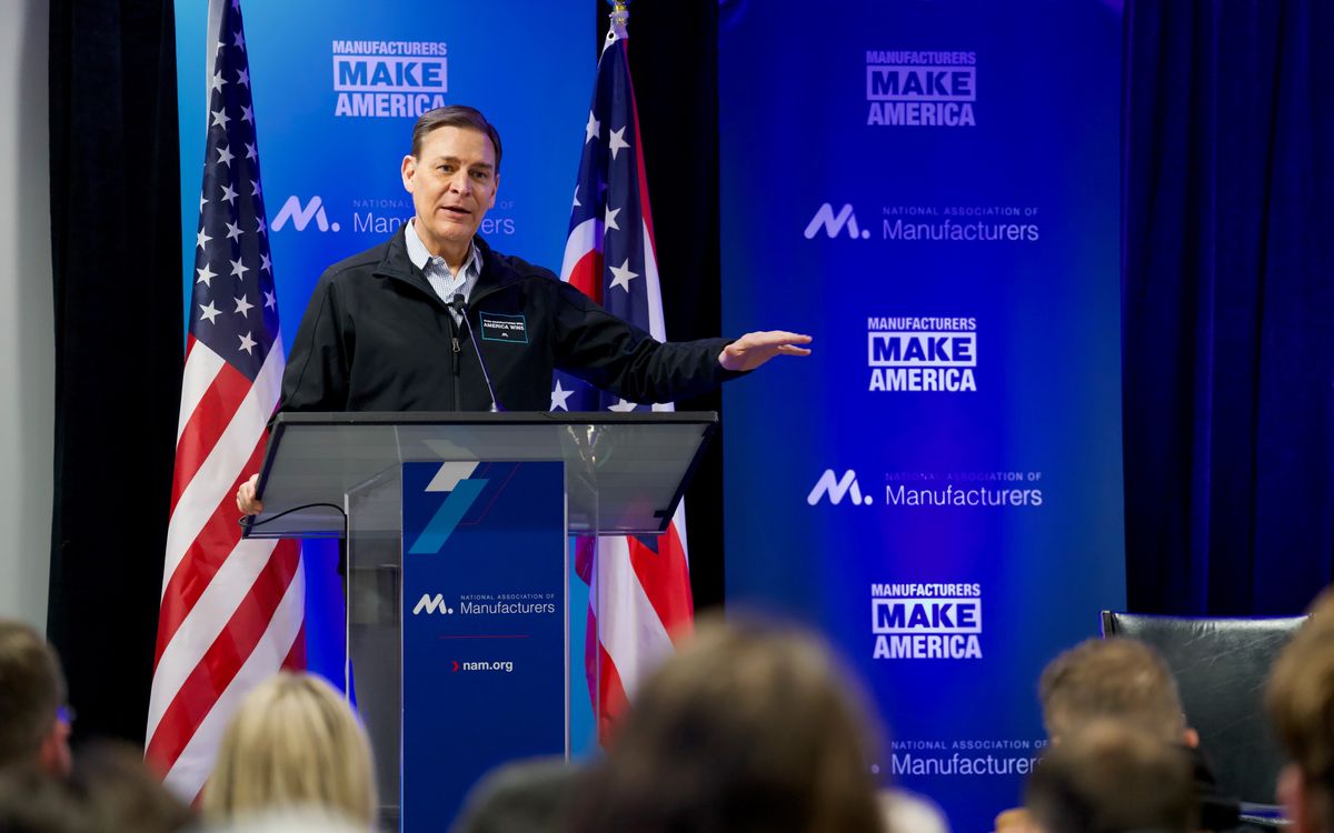 Jay Timmons gives NAM State of Manufacturing Address