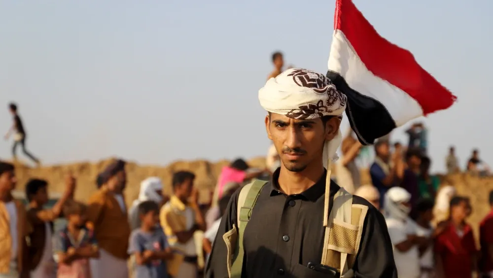 Tribal mobilization to support government forces against the Houthis in northwest Yemen.  Shutterstock