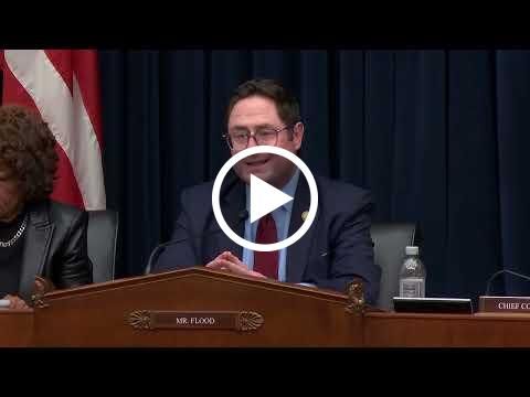 'We Must Use Federal Resources to Build Housing Affordably' – Rep. Flood to Witnesses at FSC Hearing