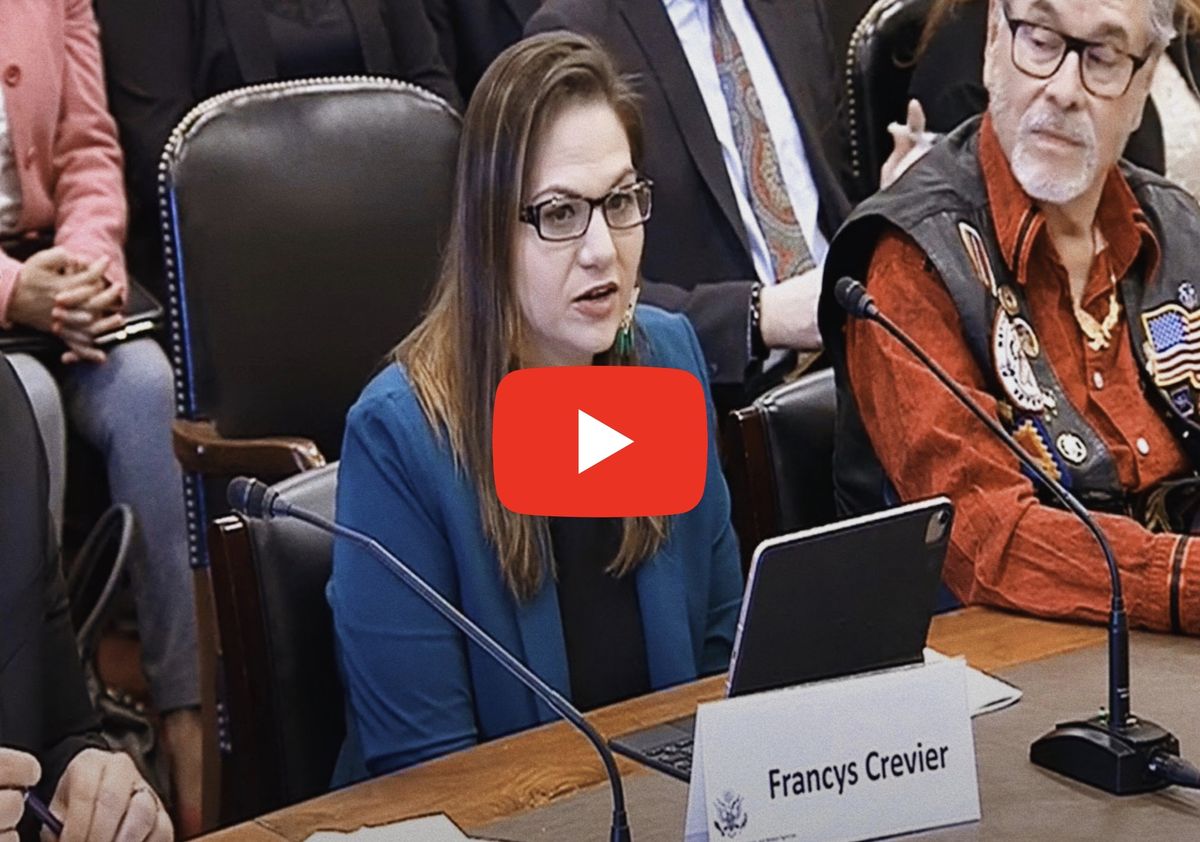 NCUIH CEO testimony at American Indian and Alaska Native Public Witness Day on YouTube