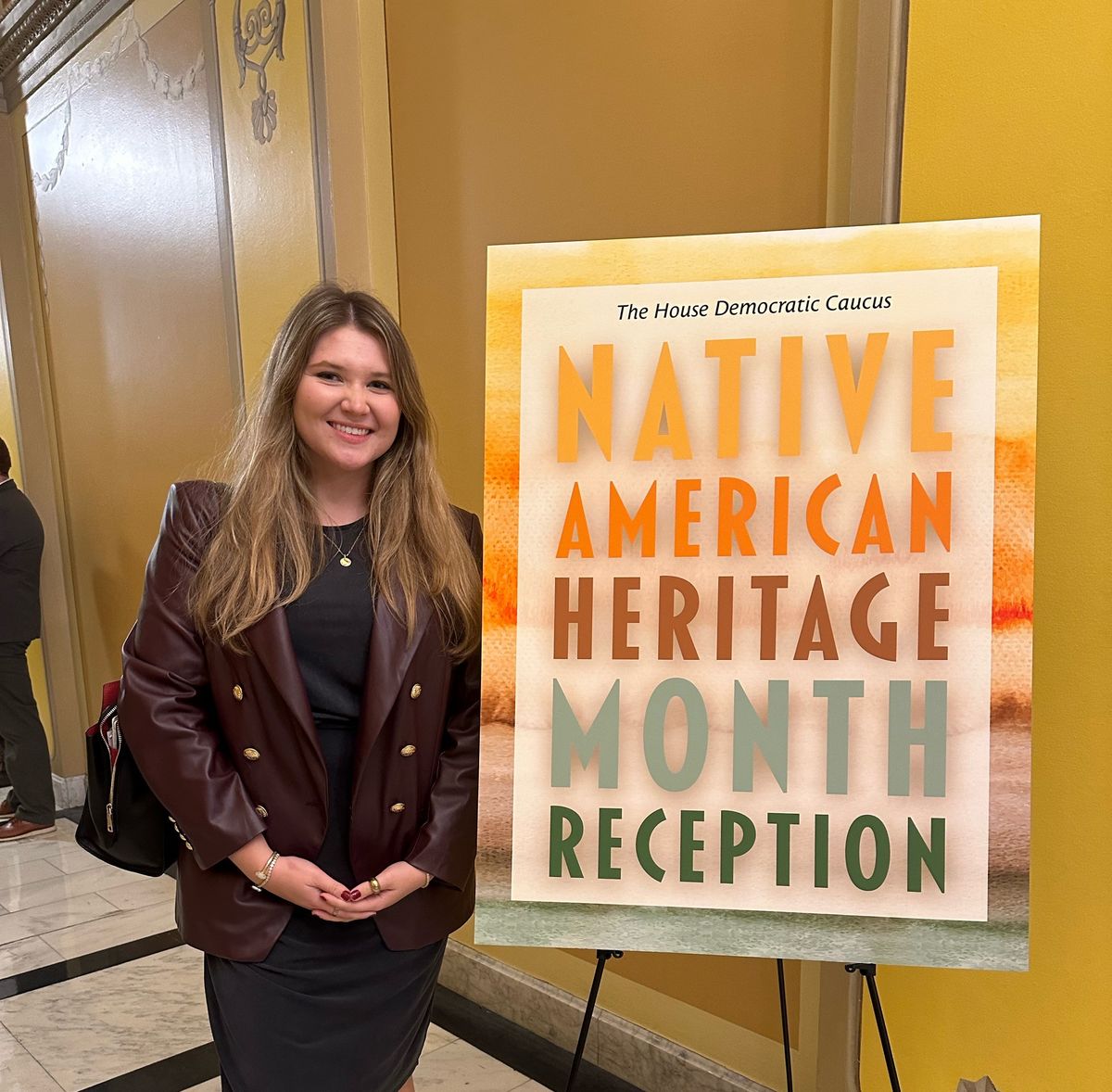 NCUIH staff joined the House Democratic Caucus for a reception in celebration of Native American Heritage Month.