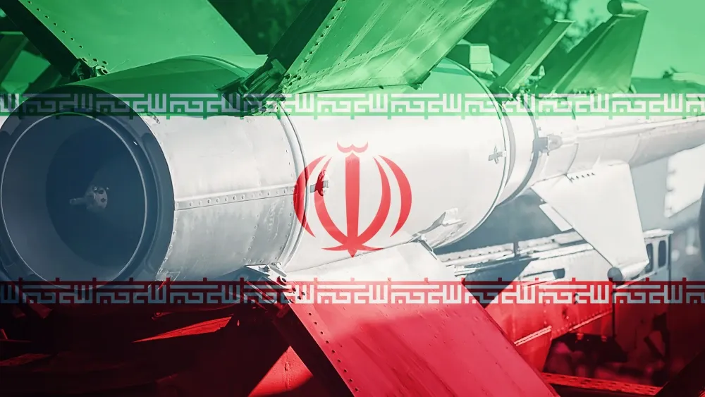 An Iranian missile. Shutterstock