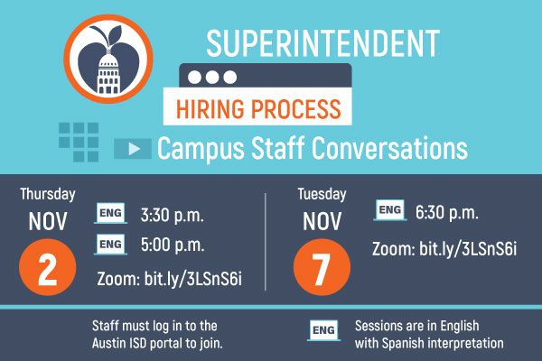 Superintendent Hiring Process Campus Staff Conversations