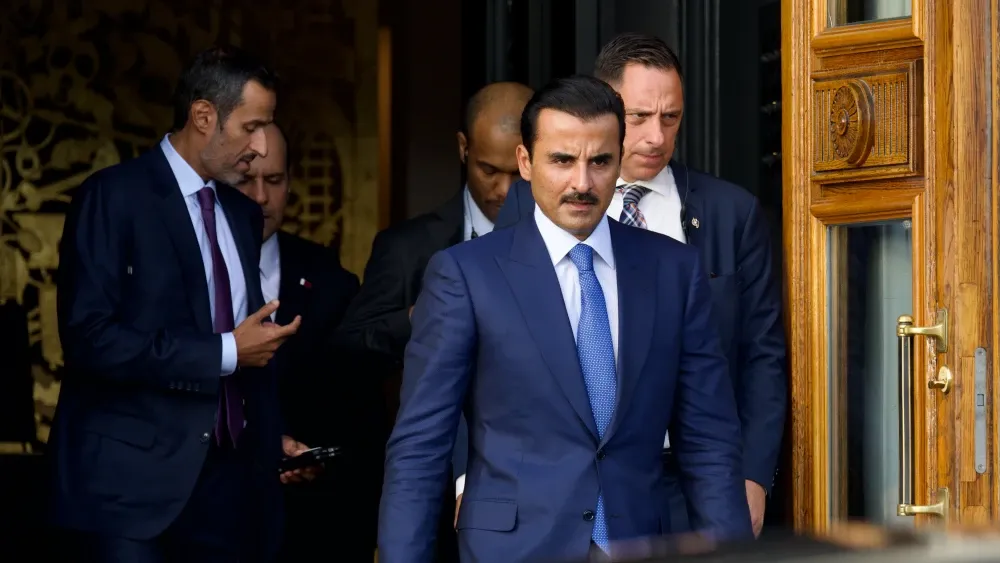 Qatar’s ruling emir Sheikh Tamim bin Hamad Al Thani in a 2024 photo. Shutterstock