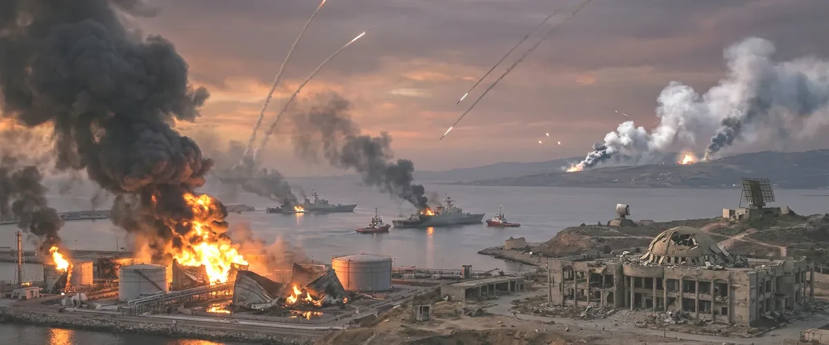 The direct U.S.-Israeli strikes on Iran proper have paused. The Strait of Hormuz has been opened for a two-week window. Negotiations in Islamabad are scheduled to begin April 10. The question is not w...