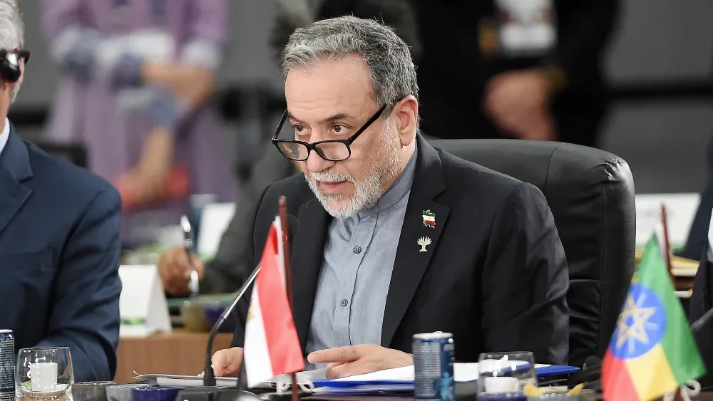 Iran's Foreign Minister Abbas Araghchi in a file photo from July 2025.  Shutterstock