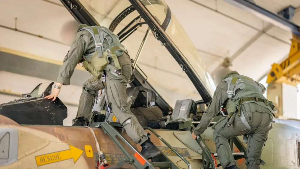 The Israeli Air Force (IAF) launched a series of crippling strikes on Iranian military and nuclear targets in the early hours of June 13, 2025. (IDF Spokesperson’s Office)