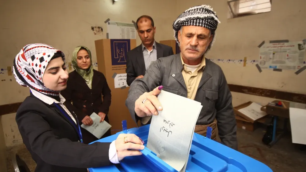 Voting in Kurdistan