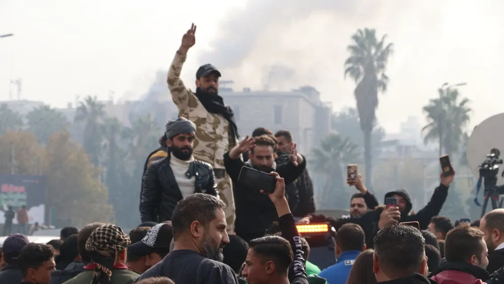 Syrians after the fall of Damascus