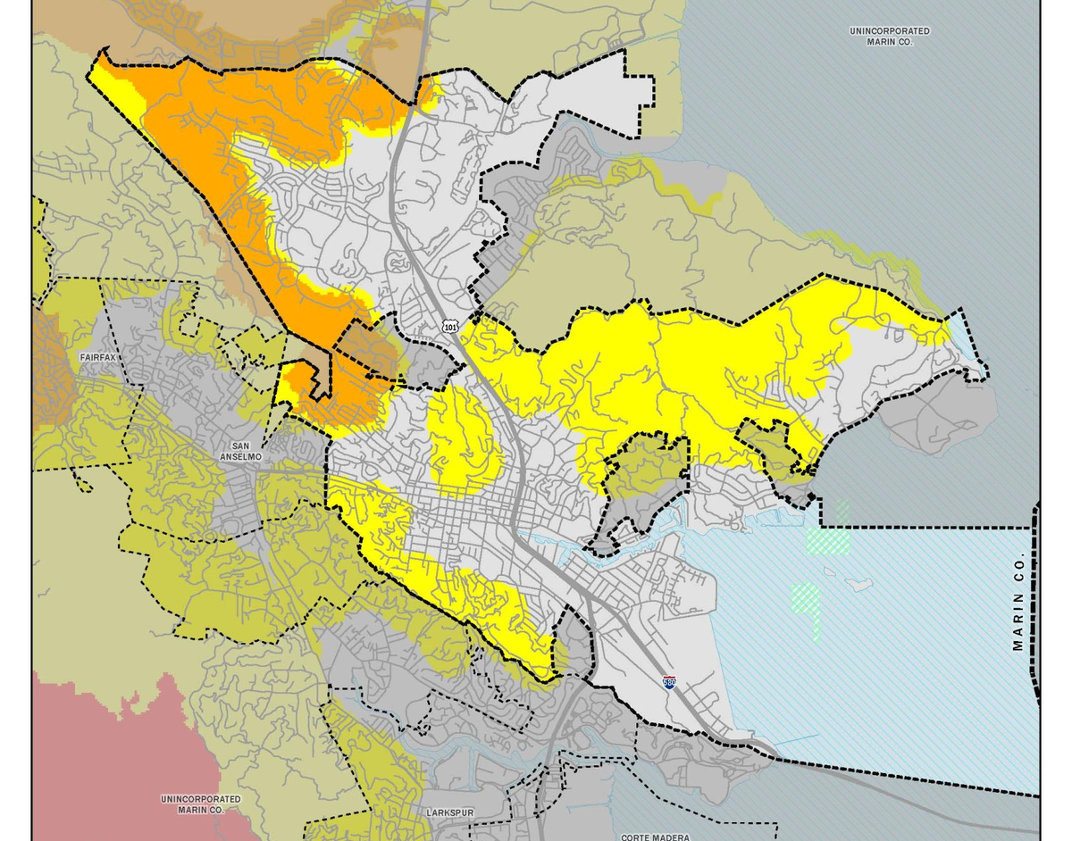 New Fire Hazard Zone map