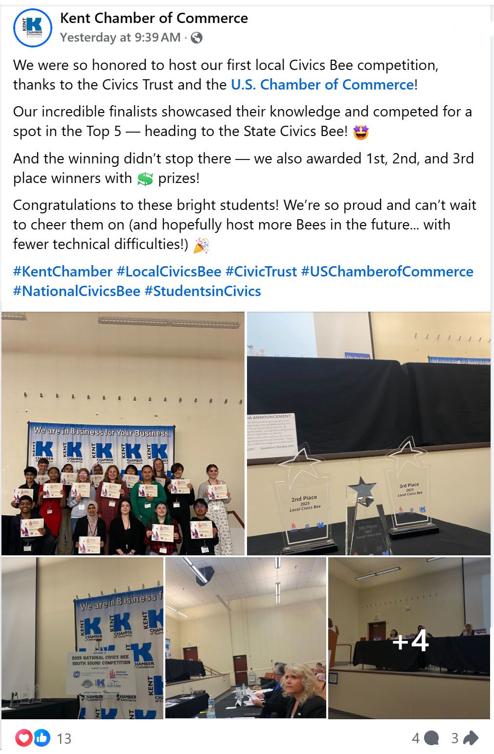 Kent civics bee