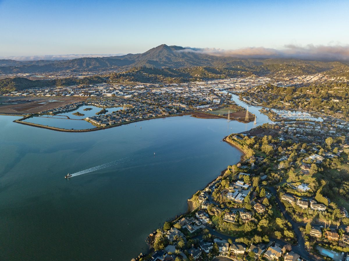 Aerial photo of San Rafael