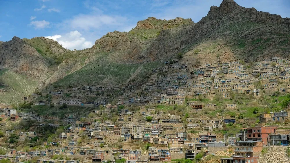 A view of Uraman Takht in Kurdistan Province, Iran. Shutterstock