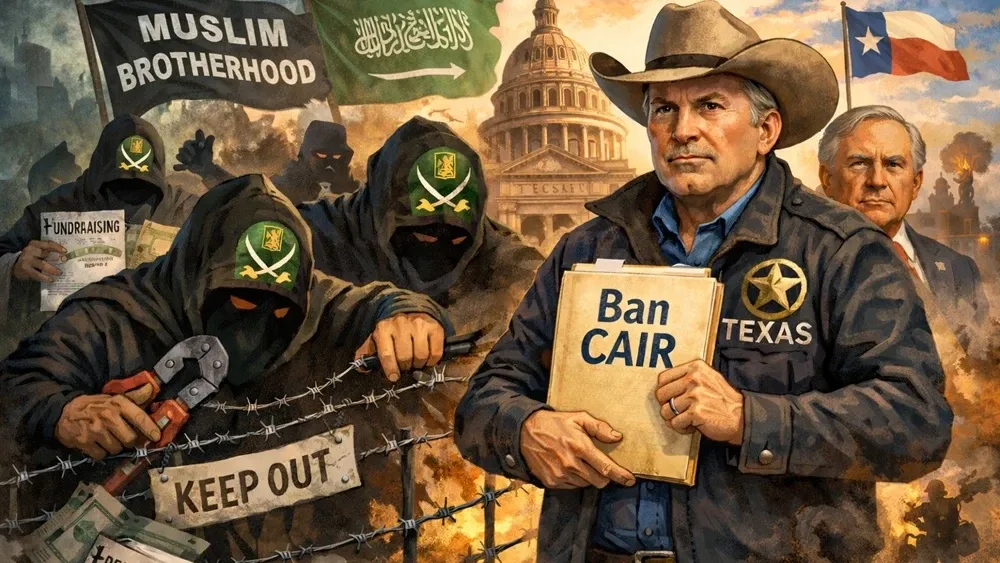Officials in the Lone Star state have taken a stand against the Council on American-Islamic Relations (CAIR) by highlighting its connections to the Muslim Brotherhood and a meeting its founders held w...