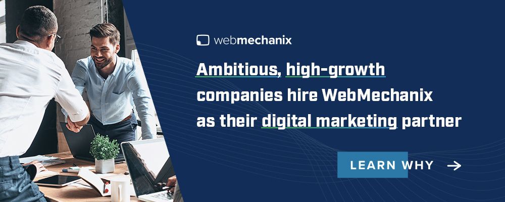 Webmechanix advertisement