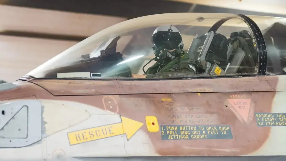 America’s entry into the war against Iran is the latest step up an escalation spiral that began in October 2023. An Israeli Air Force F-16 pilot readies for action against Iran; June 13, 2025. IDF Sp...