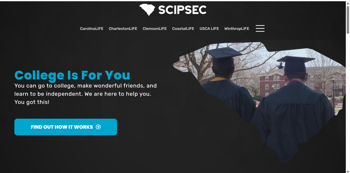SCIPSEC website home page