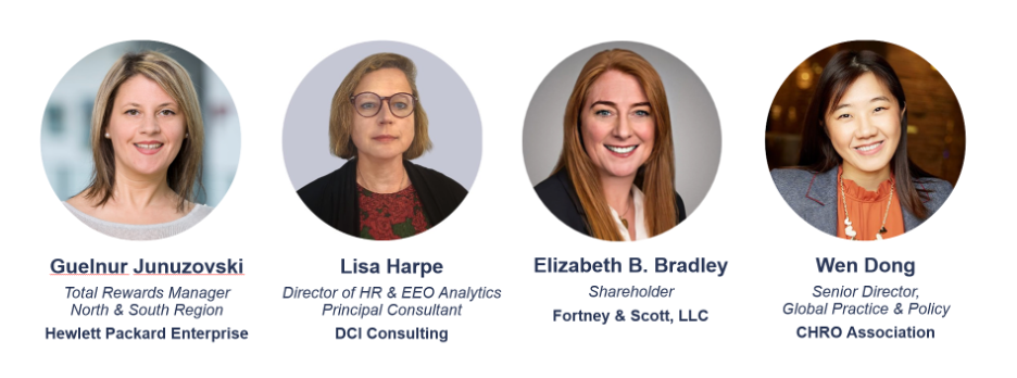 EU Pay Transparency Masterclass speakers