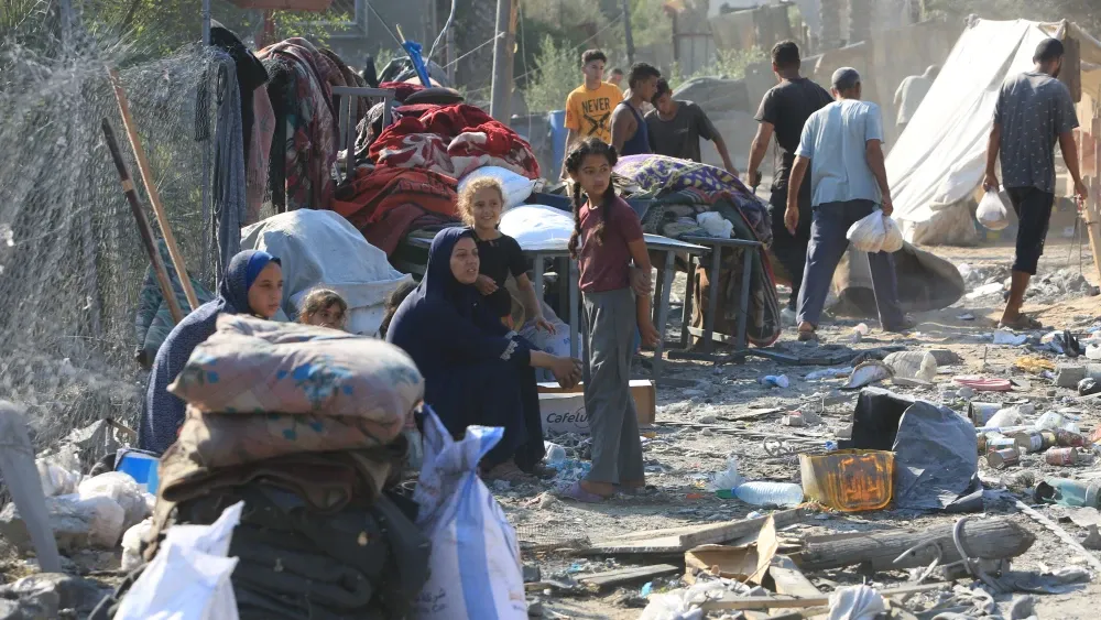 Palestinians in Gaza