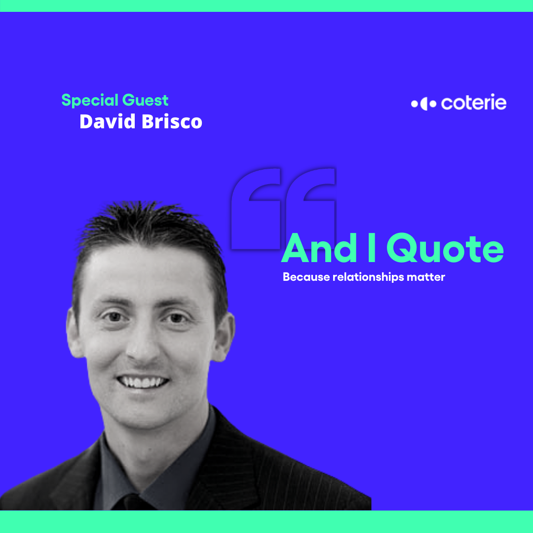 Podcast episode 6 - David Brisco
