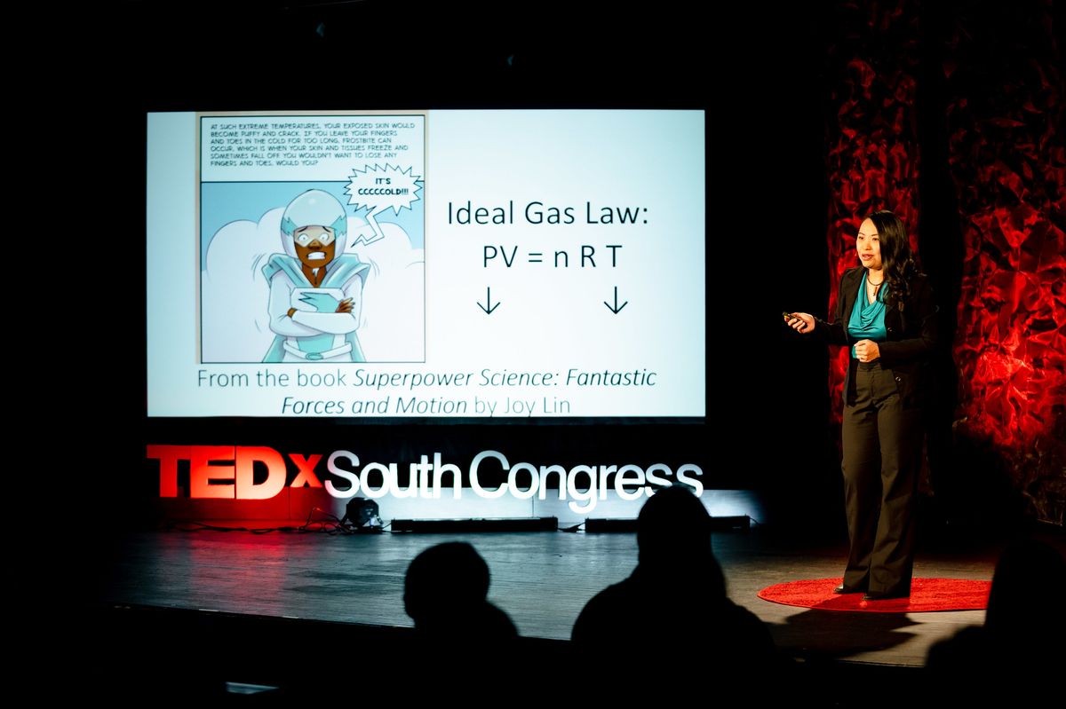 Joy Lin at TEDX South Congress
