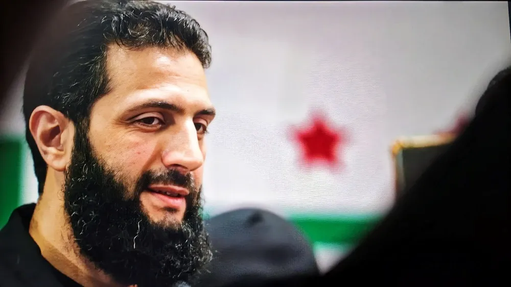 Syria's interim President Ahmed al-Sharaa in September 2025.  Shutterstock