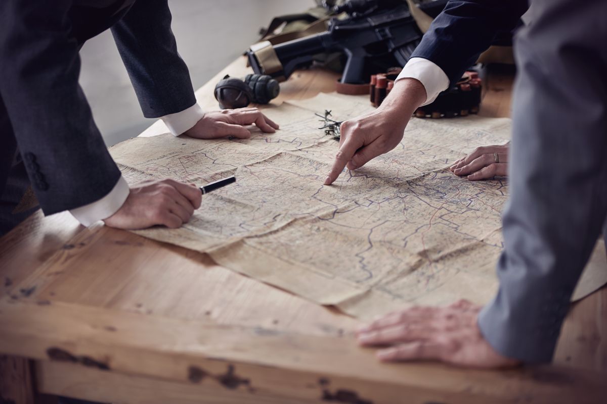 War planning.