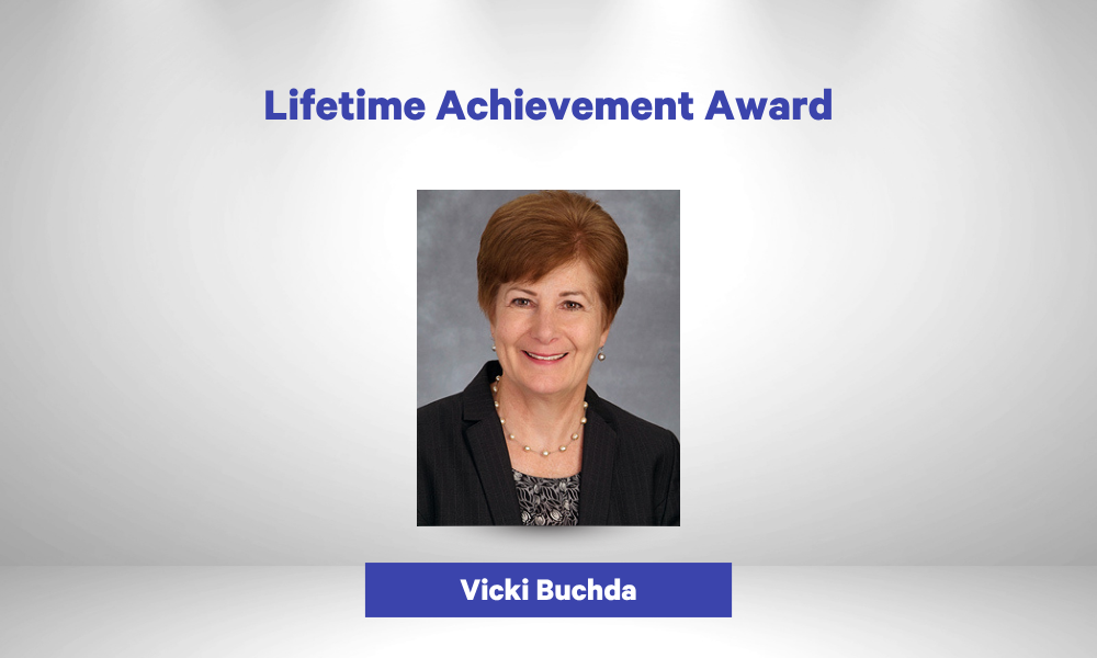 Lifetime Achievement Award winner Vicki Buchda
