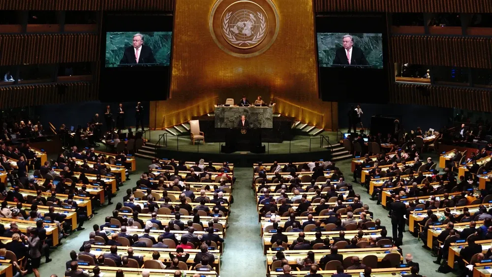 UN Secretary General Antonio Gutteres