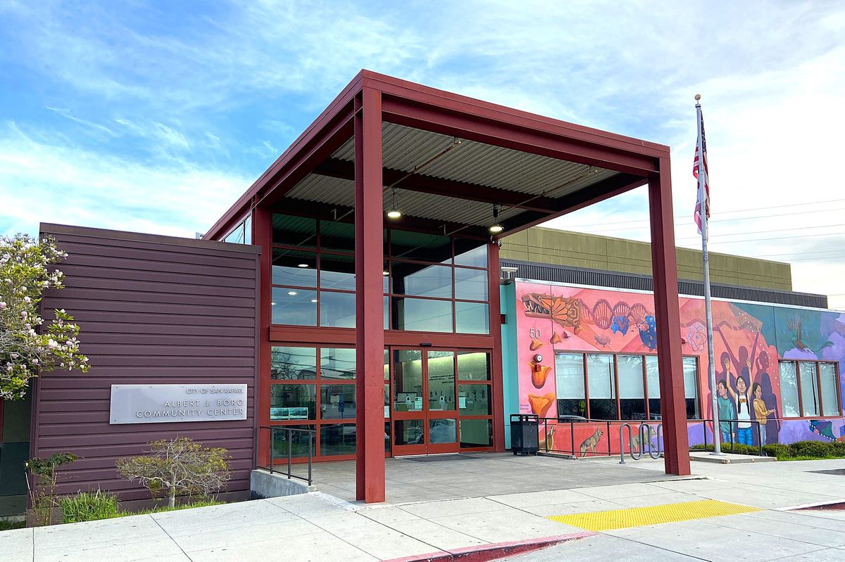 Photo of the exterior of Al Boro Community Center