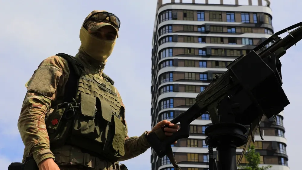 An Iranian soldier on June 17, 2025, during the Twelva-Day War with Israel.  Shutterstock