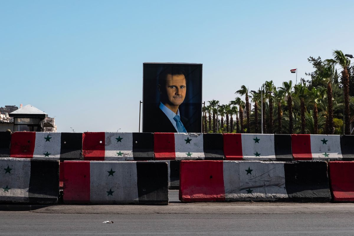 Bashar Al-Assad in Syria.