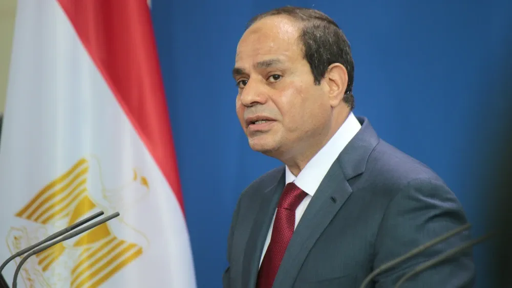 Egyptian President Abdel Fattah el-Sisi is shown in a 2015 file photo.  Shutterstock