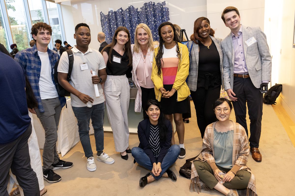 Group at NVTC 2nd Annual Intern Reception