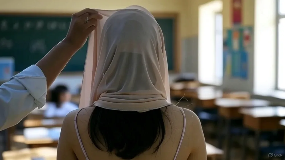 On her first day at a public high school in the Egyptian province of Minya, Maryam walked in like every girl in the West does—with her hair uncovered. She was immediately confronted by the school prin...