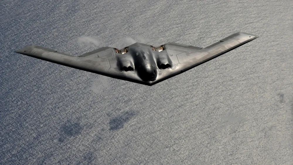 America must not blink. Tehran already staggers. Strike its strategic nerve center. Support the forces that will rise in its absence. B-2 stealth bombers like the one above could play a key role in el...